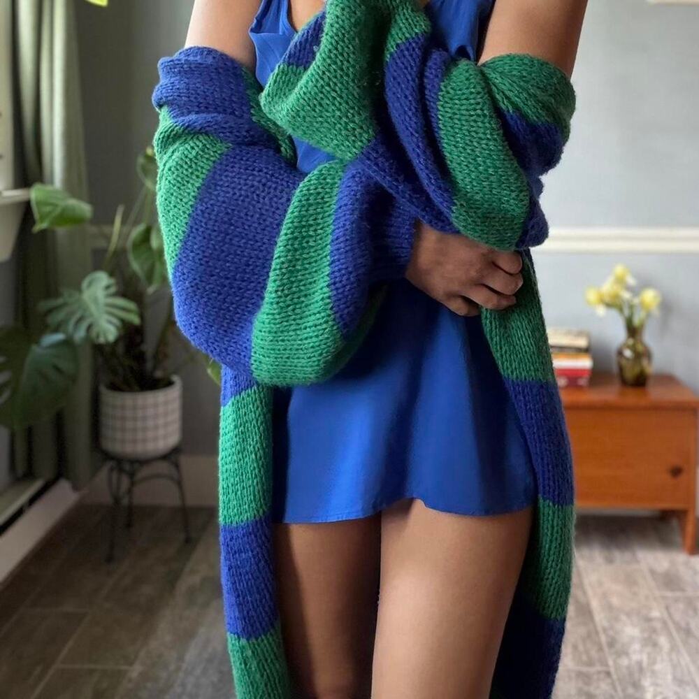 Urban Outfitters blue slip dress